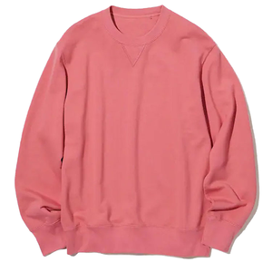 Vente en gros de pulls décontractés pour hommes col rond imprimé coupe ample en tissu tricoté de couleur unie pull de printemps avec rembourrage - Product Image 5