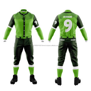 2026 Toptan Yeni Gelen Beyzbol Softbol Üniforması Özel Logo Baskılı Hızlı Kuruyan Spandeks/Polyester Beyzbol Üniforma Takımı Üretimi - Product Image 4