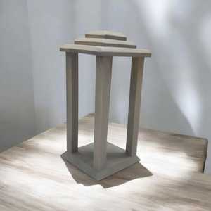 Small Luxury <b>Lanterns</b> & <b>Candle</b> <b>Holders</b> Handmade Home Decor Living Room Holiday & Christmas in Vintage Mango Wood for Home Decor - Product Image 3