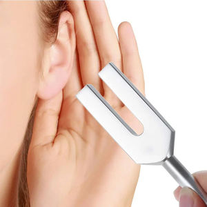 Diapasón de acero inoxidable Angel Tuning de 4096 Hz con martillo de silicona, bolsa de almacenamiento suave y set de diagnóstico - Product Image 2