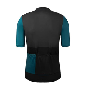 Pantalones cortos y mallas con pechera de Ciclismo de alta calidad Cómodos de secado rápido Diseño de manga corta de moda Nombre del equipo personalizado-Directo Pakistán - Product Image 3
