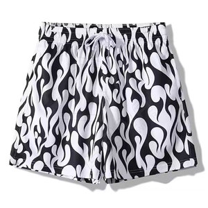 Pantalones cortos de baloncesto en blanco de algodón liso personalizados/pantalones cortos de baloncesto hechos con material completamente transpirable - Product Image 1