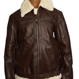 Veste en cuir noir 100% authentique de haute qualité pour homme, veste en cuir de créateur haut de gamme pour homme - Product Image 5