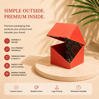 Boîte à bijoux personnalisée réutilisable, organiseur de rangement de bijoux de luxe, boîte cadeau en carton rigide