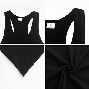 เสื้อกล้ามออกกำลังกายผู้ชาย ทรง Y-Back ผ้าฝ้าย ใส่สบาย ไซส์ XL ไม่หด 180 กรัม คอทรงกลม ถัก - Product Image 6