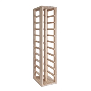 WELL HOME Estante para 22 Botellas de Vino con Estante Alto, Acabado Sin Barnizar - Product Image 1