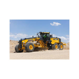 Leviers hydrauliques à fonctionnement lisse pour niveleuse Komatsu 2022 reconditionnés, 6 roues motrices, grand panneau de moulage - Product Image 5