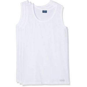 Maillot de corps 3 pièces à manches courtes et à col rond pour homme Bi-Elastic Cotton Soft & Breathable Fit - Product Image 2