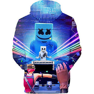 เสื้อกีฬาแบบสวมหัวมีฮู้ดสำหรับผู้ชายเสื้อผ้าพิมพ์ลายซับลิเมชันสำหรับใส่ไปยิมฟิตเนสโลโก้ได้ตามต้องการ - Product Image 4