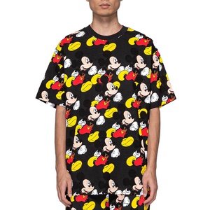 Camisetas Estampadas Personalizadas para Mujer, Ropa Urbana, Camisetas con Estampado de Mickey, Cuello Redondo, Moda Femenina, Camisetas Informales Estampadas - Product Image 3