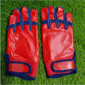 Guantes de bateo de béisbol Unisex de alta calidad, característica antideslizante de cuero ligero, suave profesional para jóvenes adultos personalizables - Product Image 6