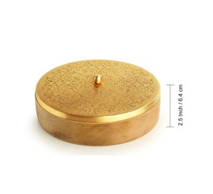 Fabricant en gros de boîtes à chapati pour hôtels et restaurants, forme ronde, ustensiles de cuisine à domicile, boîtes de rangement pour aliments, casseroles, logo personnalisé - Product Image 3