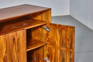 ตู้ข้างโซฟาไม้สักทันสมัย 2 ประตู พร้อมที่เก็บของ เฟอร์นิเจอร์ตกแต่งบ้าน - Product Image 2