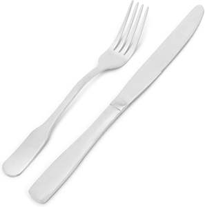 Juego de cubiertos de acero inoxidable para el hogar, restaurante, hotel o apartamento, incluye cuchillo, cuchara y cuchara, utensilios - Product Image 4