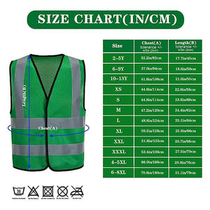 Chaleco de seguridad para la construcción de alta visibilidad Hi Vis Bright Neon con 4 tiras reflectantes y bolsillos múltiples transpirables al por mayor - Product Image 4