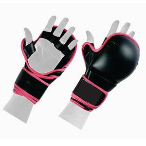 Venta al por mayor Grappling Training MMA Guantes Punching Cage Fight UFC Sparring Mitts con material de alta calidad e impresión personalizada - Product Image 5