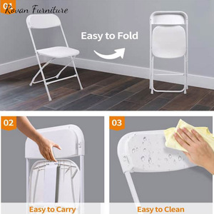 Sillas de Boda Judías RTS TOP, Sillas Wimbledon Redondas de Acrílico con Respaldo, Sillas Plegables para Niños para Bodas al Aire Libre - Product Image 2