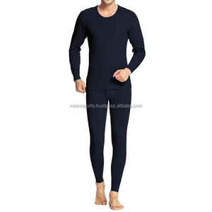 Ropa interior térmica de lana de capa base cómoda de invierno para hombre, traje de capa térmica, capa base deportiva, conjunto de Calzoncillos largos para hombre - Product Image 3