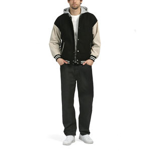 Chaqueta de lana universitaria Letterman Varsity de alta calidad para hombre, hecha a medida con técnicas de chenilla bordadas para béisbol de primavera - Product Image 6