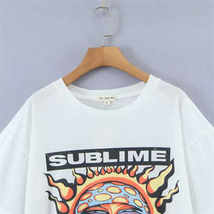 เสื้อยืดสำหรับผู้หญิงเสื้อใส่ได้ทั้งชายและหญิงเสื้อยืดผ้าฝ้ายเนื้อนุ่มสำหรับตีกอล์ฟ - Product Image 4