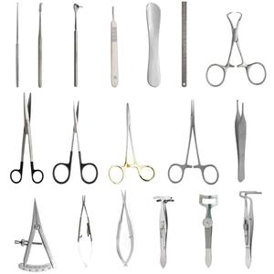 Juego de Instrumentos de Blefaroplastia de 24 Piezas de Acero Inoxidable, Manual, Certificado MOL, Certificado CE - Instrumentos de Cirugía Plástica Medicab - Product Image 5
