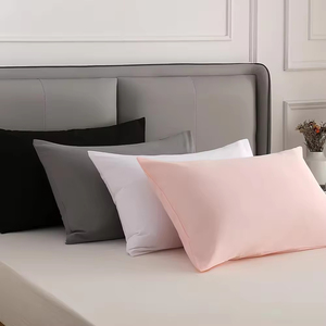 Taies d'oreiller personnalisées en coton et polyester, teintes et imprimées en blanc, style ex-factory, pour hôtels et hôpitaux - Product Image 6