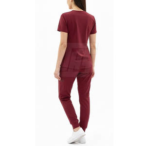 Uniforme de Enfermería para Mujer, Conjunto de Uniforme Médico Transpirable de Tela Suave para Trabajo en Hospitales y Clínicas, Comodidad para Turnos Largos - Product Image 2