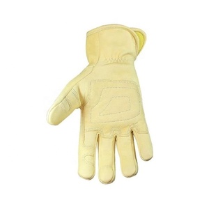 Gants de travail en cuir de vachette pour les conditions hivernales difficiles Gants de protection des mains coupe-vent et imperméables - Product Image 3
