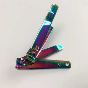 กรรไกรตัดเล็บเท้าไทเทเนียมขนาดใหญ่ใหม่ของผู้ผลิตกรรไกรตัดเล็บเท้าหลายสีรุ้งเคลือบนิ้วโดย anaif - Product Image 1