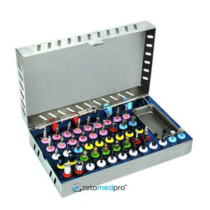 Kit Universal de Implantes Dentales, Expansor Óseo, Juego de Brocas Cónicas, Juego de 50 Piezas, Kits de Implantes Dentales - Product Image 2