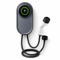 Chargeur mural pour véhicule électrique 7 kW, EVSE Wallbox, connecteur GB, 32A, WiFi, contrôle intelligent par application, usage domestique et commercial, OEM ODM