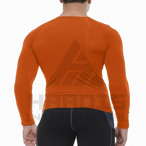 Venta al por mayor de la camiseta de los hombres más tamaño liso logotipo personalizado camiseta de alta calidad para los hombres - Product Image 6