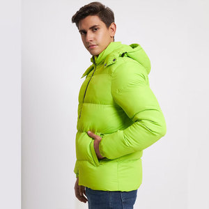 Men's Puffer <b>Waterproof</b> <b>Jacket</b> Quilted Designer Winter Bubble <b>Padded</b> Coat Down Nylon Outdoor Custom Puffer <b>Jackets</b> - Product Image 6