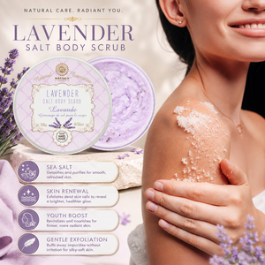 Lavender Sea Salt <b>Body</b> <b>Scrub</b> OEM ODM Private Label Exfoliating <b>Body</b> <b>Scrub</b> Cosmetic Manufacturer Wholesale Bulk Supply EU Made - Product Image 2