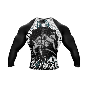 Fabricant Bjj Mma Jiu Jitsu Concevez votre propre Rash Guard imprimé personnalisé jiu jitsu kimono Rashguard - Product Image 2