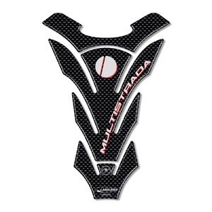 Adesivi 3D in Fibra di Carbonio per Serbatoio Moto DUCATI MULTISTRADA 1000-1100, per Scopi Decorativi - Product Image 1