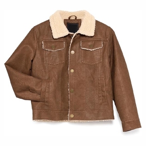 New 2025 Premium Quality Wholesale OEM Customized Outdoor Vintage Waterproof High Street <b>Stand</b> Collar Men Leather Jacket - Product Image 1