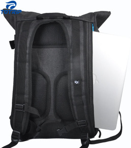Sac à dos pour ordinateur portable imperméable à fermeture éclair personnalisé avec USB pour jeunes hommes - Product Image 3