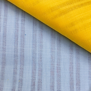 Mezcla de algodón y lino de primera calidad Tela a rayas Lino Stripe Material de camisa elegante | Proveedor de exportación al por mayor - Product Image 1