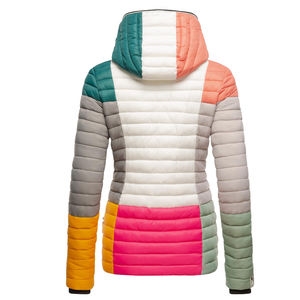 ¡Novedad de 2025! Chaqueta acolchada de Invierno para mujer, transpirable con cuello levantado, venta al por mayor, chaqueta acolchada tejida para mujer - Product Image 2