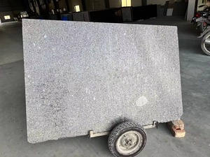 Alta calidad R negro flameado gran losa moderna piedra Natural azulejo edificio de oficinas superficie pulida exportación directa - Product Image 2