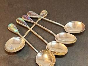 Cuillère de mariage en acier inoxydable couleur or Poignées de designer de l'Inde Ensemble de vaisselle de table pour hôtel et restaurant - Product Image 2