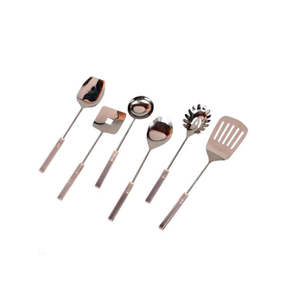 ชุดช้อนส้อมสีรุ้งจัดแสดงชั้นขัดสดใสให้ความแข็งแรงและสไตล์ที่เหมาะสำหรับทั้งสอง - Product Image 3