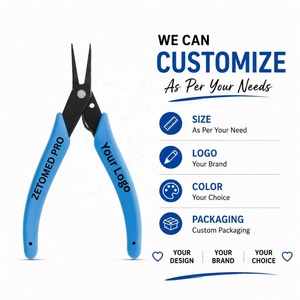 Premium Xuron 450BN Long <b>Bent</b> <b>Nose</b> <b>Pliers</b> Ultra Fine Tweezer Tip Precision Wire Forming Jewelry Repair and Assembly Tool - Product Image 2