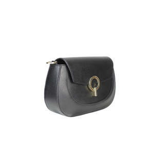 Borsa a Tracolla Strutturata in Vera Pelle Dollar - Made in Italy - Art. 24035 - Product Image 3