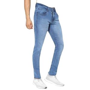 Pantalones vaqueros de mezclilla para hombre de moda superventas de Año Nuevo informales al por mayor OEM pequeña cantidad precio barato diseño personalizado de alta calidad - Product Image 6
