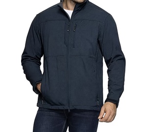 เสื้อแจ็คเก็ตผู้ชายสำหรับกิจกรรมกลางแจ้งแบบขายส่ง ผ้า softshell กันน้ำ กันลม ระบายอากาศได้ดี มีฮู้ด สำหรับเล่นกีฬา 3 ชั้น เหมาะสำหรับปีนเขา - Product Image 1