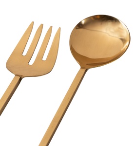 Juego de servicio de metal de alta calidad con logotipo personalizado al mejor precio de la India - Product Image 6