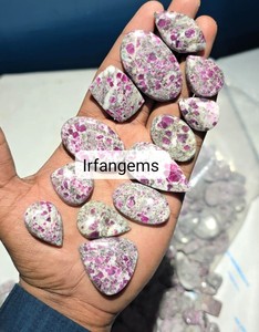 Pierre précieuse de feldspath rubis 100% naturelle de qualité supérieure, pierre en vrac de haute qualité, mélange de pierres, tailles personnalisées certifiées, fabrication de bijoux de créateur - Product Image 5