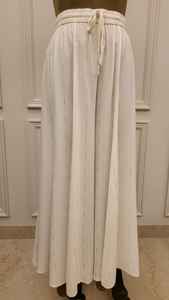 กระโปรงยาวชายหาดสำหรับผู้หญิงกระโปรงยาวผ้าฝ้ายพิมพ์ลายสกรีนแบบดั้งเดิม - Product Image 2